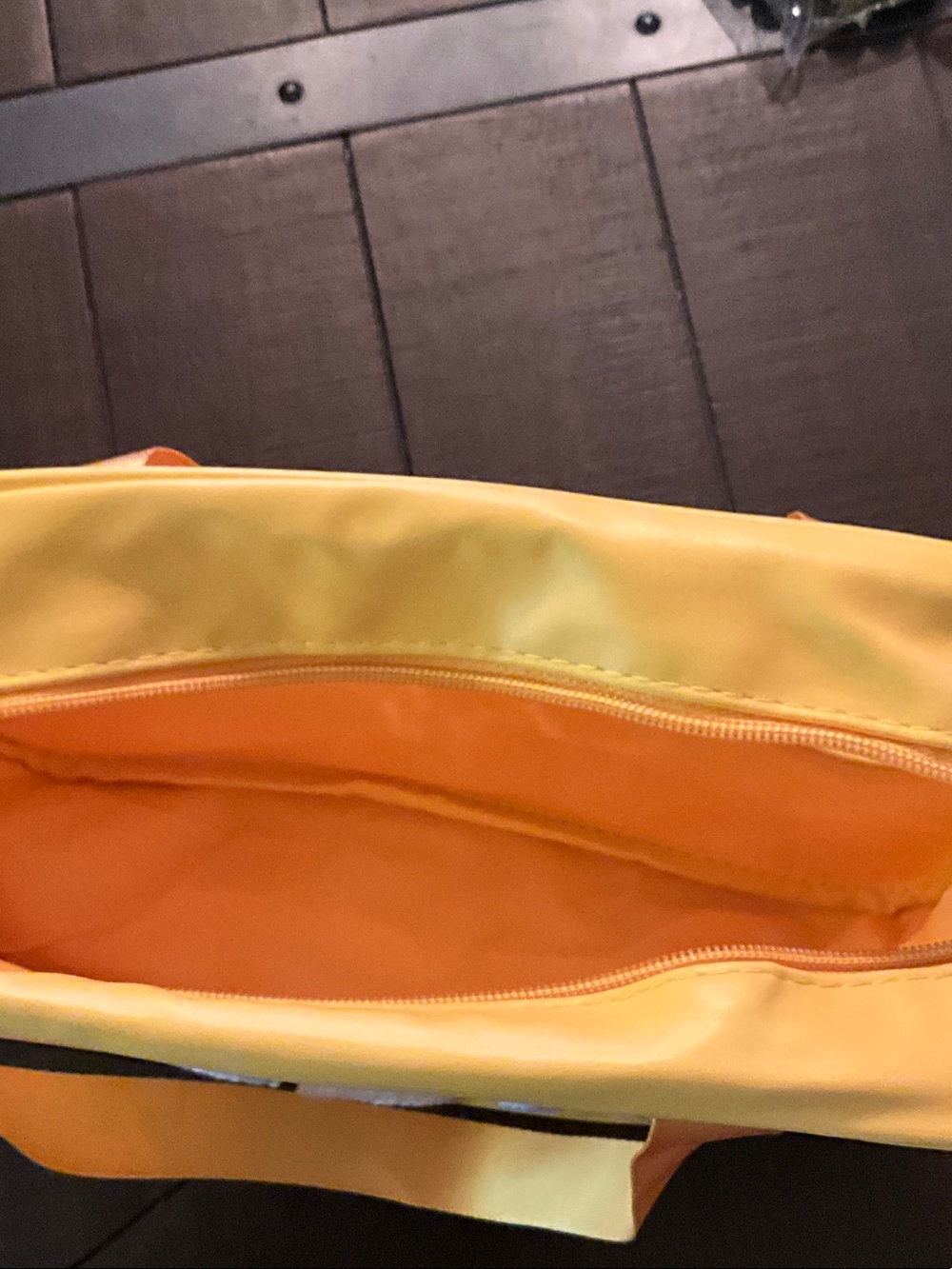 Yellow Clear VACAY Travel Tote - Picture 5 of 5